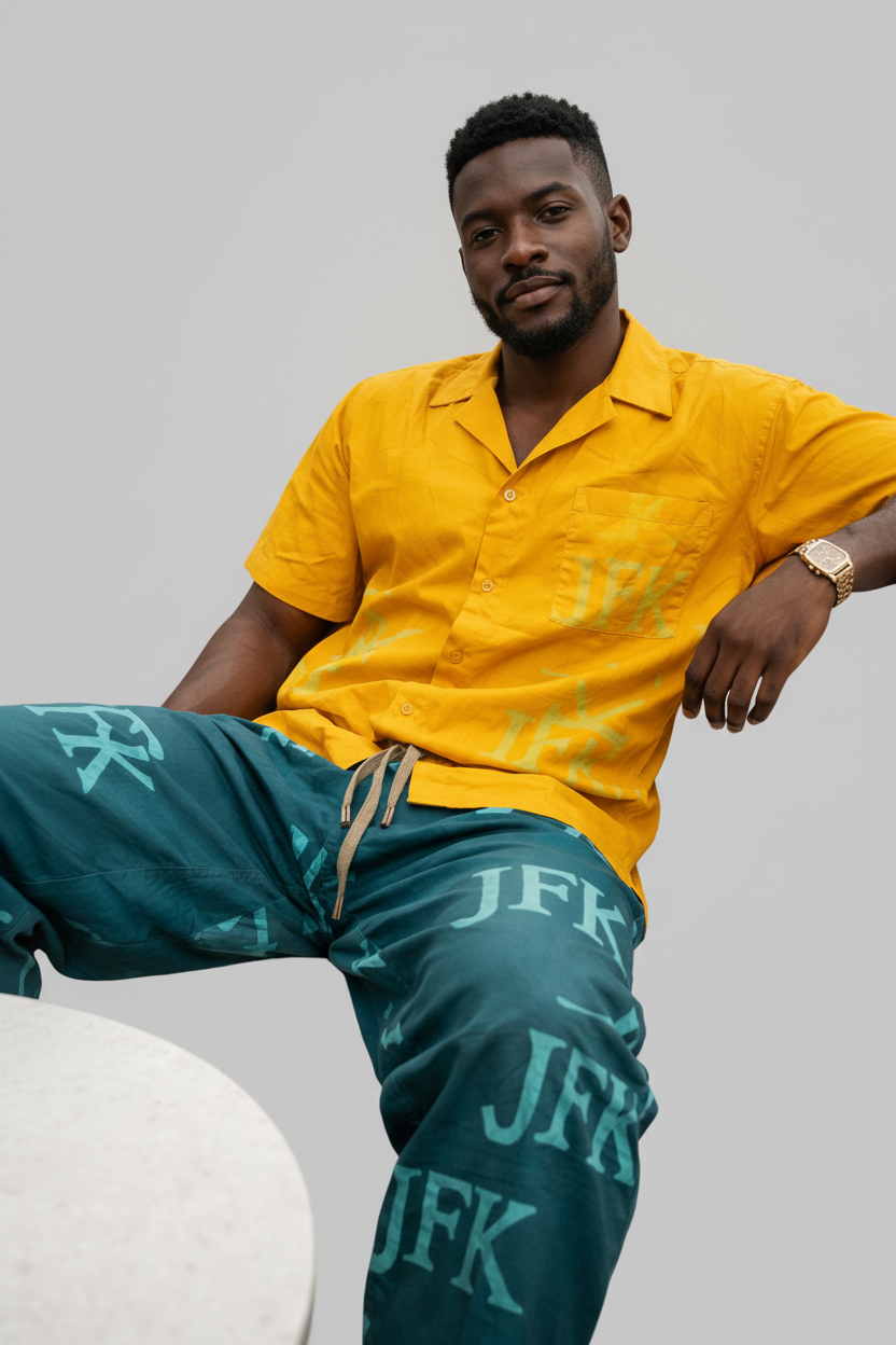 Ankara Signature Men's Two-Piece Set