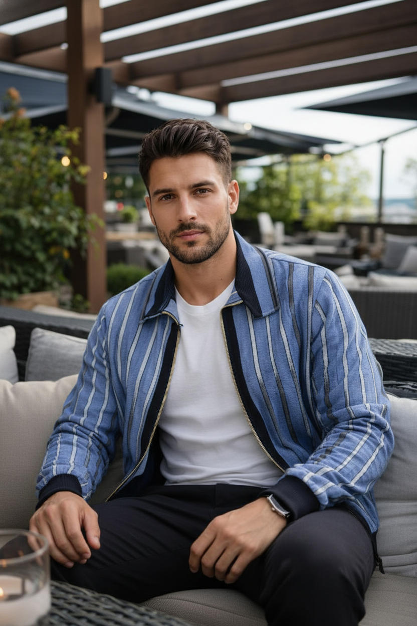 Aso Oke Prestige Men's Jacket